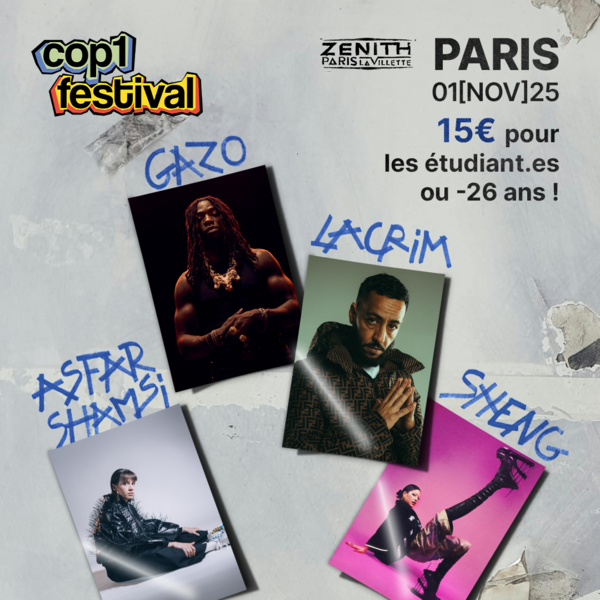 COP1 FESTIVAL PARIS